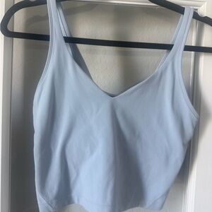 lululemon athletica Light Blue Align Tank Crop Top